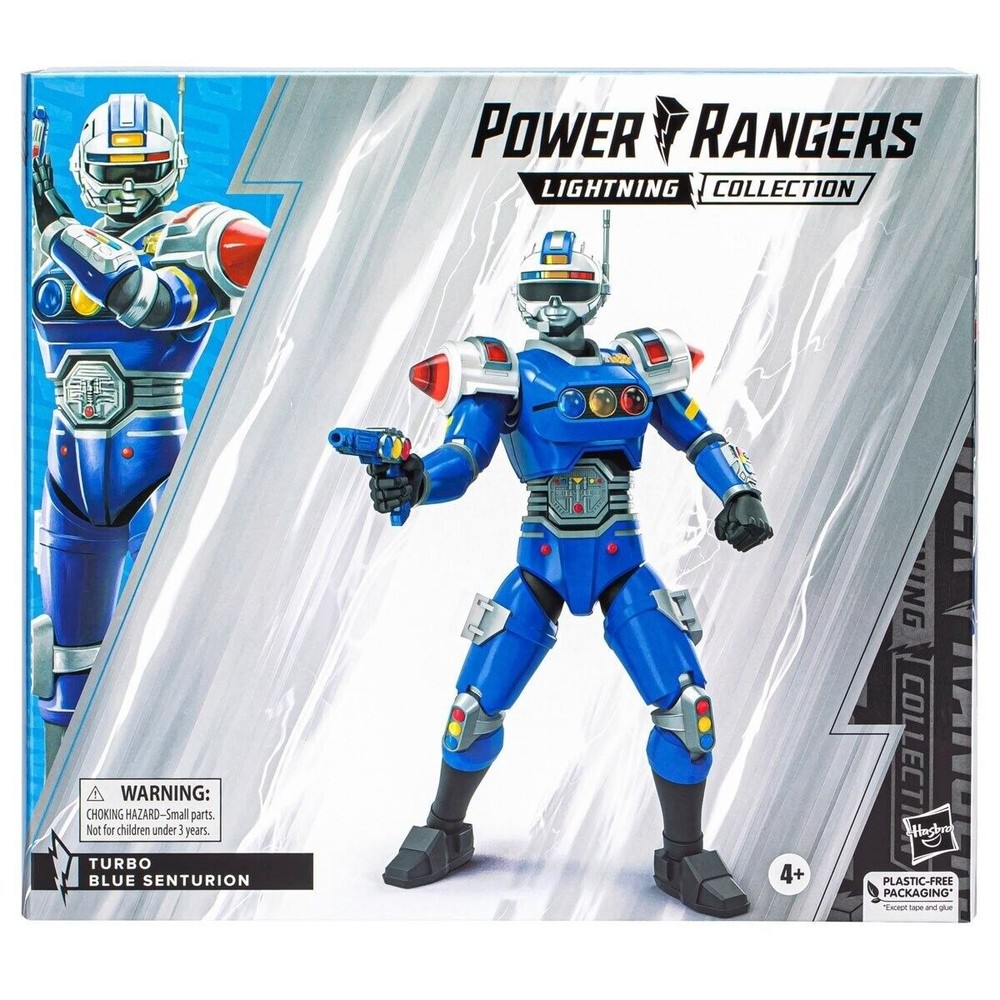 Power Rangers Lightning Collection Turbo Blue Senturion Action Figure
